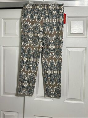 Krazy Larry Patterned Pull On Pants